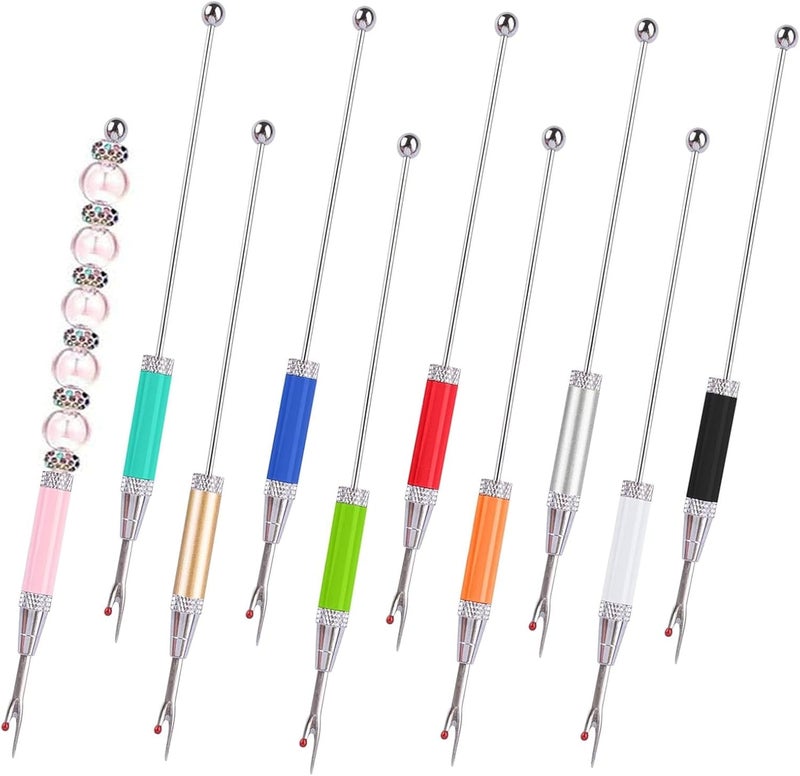 Frinnovan 10 Packs Beadable Thread Cutter Seam Rippers for Sewing Metal Embroidery Removal Tool Beaded Tag Remover for DIY Craft (10 Colors) - Image 1